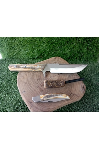 Tctknives El Yapımı Av Kamp Kahverengi