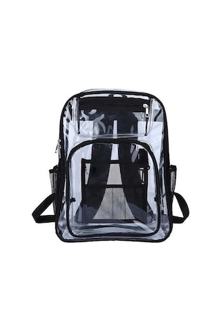 Maoyaya Şeffaf Pvc Gezgin Sırt Çantası - Su Geçirmez, Renkli Tasarım Çok Renkli