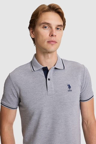 U.S. Polo Assn. U.s. Polo Assn. Erkek Gri Melanj Tişört Basic 50326975-vr086
