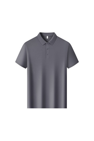 New Performance Premium Polo T-shirt 82.2% Nylon 17.8% Spandex Demir Grisi