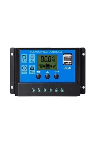 Sanec Solar Panel Akü Şarj Cihazı 10a 12/24v