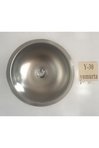 Ekosan Y30 - Yuvarlak Karavan. Tekne Evyesi Sifon Gri