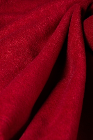 Kırmızı Yarım Fermuarlı Regular Kalıp Dik Yaka Polar Sweatshirt Kırmızı