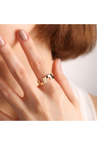 14K Altın Greek Yüzük Pave 529242035