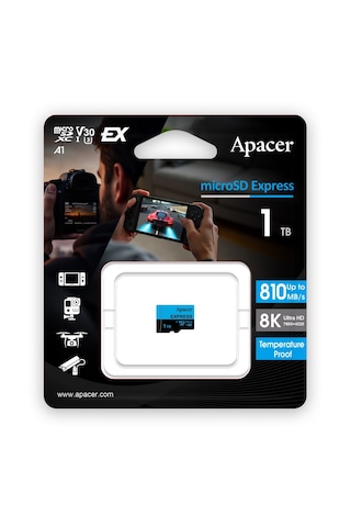 Apacer 1tb Microsd Express Hafıza Kartı Ap1tbmcexg3x17-ra