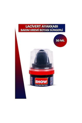 Show Ayakkabı Bakım Kremi Boyası Süngerli 50 Ml 001