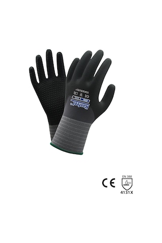 İş Eldiveni Hanvo Dotlu Köpük Nitril Kaplama Eldiven