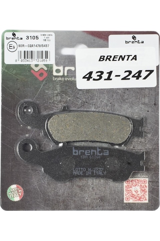 Brenta Ft 3105 Organik Fren Balatası