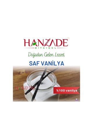 Hanzade Bitkisel Saf Vanilya Şekersiz 1 KG