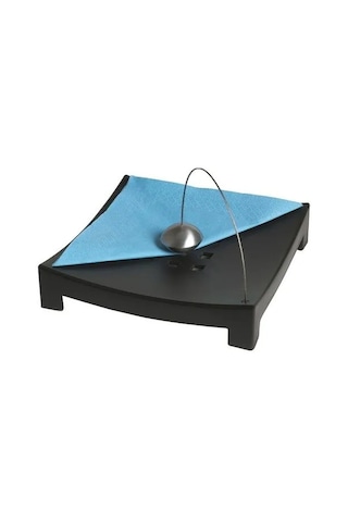 Sumuhome Knyck Metal Toplu Peçetelik Siyah 22x22 Cm Siyah