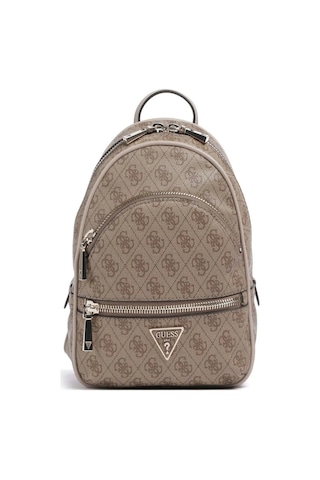 Guess Kadın Bej Manhattan Sırt Çantası Kahverengi