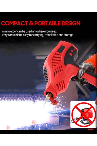 Prohummer Ph236 Kırmızı Elektrikli El Tipi İnvertör Arc Kaynak Makinesi Kırmızı