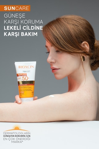 Bioxcin Sun Care Leke Eğilimli Ciltler Için Güneş Kremi 50 Spf 150 Ml - Leke, Dry Touch, Mat, Kolajen
