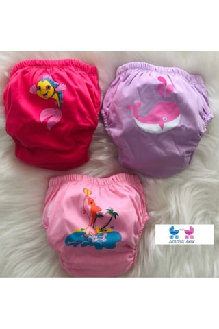 Poopes Sevimli Kahramanlar Üçlü Alıştırma Külodu