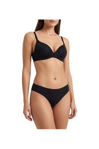 Alya Underwear Basic Lazer Kesim Kadın Bikini Külot Dikişsiz Kadın Slip - Ultra Esnek Ve Rahat 6'lı Paket Siyah - Kahve - Lacivert