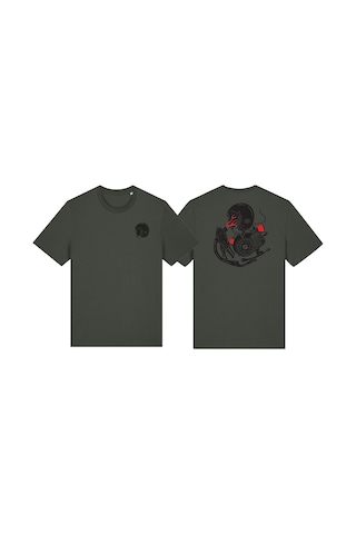 Sıp Scootershop Sıp T-shirt - Engine Madness Zeytin Yeşili / Sıp