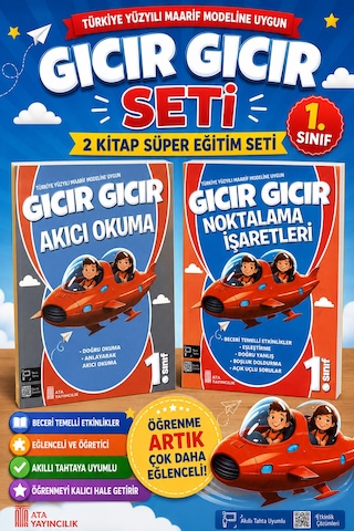 1. Sınıf Gıcır Gıcır Akıcı Okuma + Noktalama İşaretleri