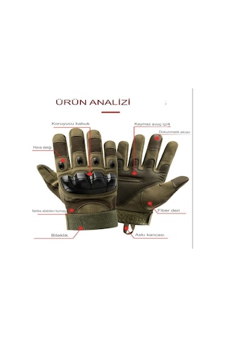 Profesyonel Korumalı Su Rüzgar Geçirmez Motosiklet Eldiveni Siyah