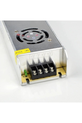 12Volt 10 Amper Slim İnce Kasa Şerit Led Trafosu Adaptörü 12V 10A