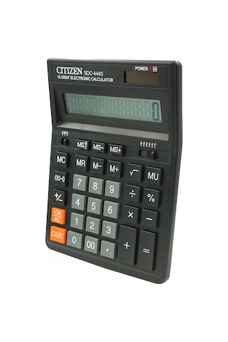 Citizen Sdc-444S Büyük Boy Masaüstü Profesyonel Hesap Makinesi