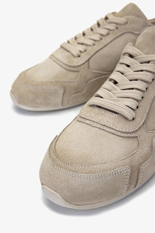 Valmenti Kadın Hakiki Deri Bej Süet Sneakers & Spor Ayakkabı 1122 2665 Bn Ayk Y25 Bej Suet Bej