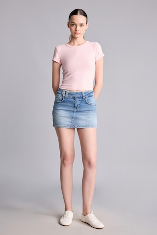 Defacto Mini Jean Şort Etek I4913ax26hsnm39 Mavi-nm39