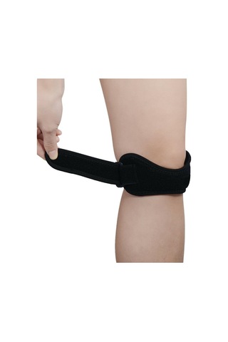 Diz Kapağı Kayışlı 2'li Dizlik Paketi, Diz Ağrısı, Jumper's Knee, Tendinit, Basketbol, R İçin Patellar Tendon Sabitleyicili Ayarlanabilir Diz Desteği