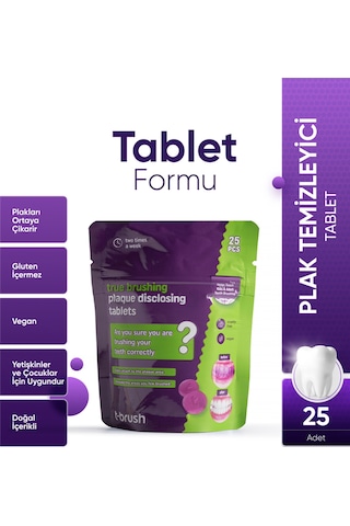 Tbrush Plak Kaşifi ve Tartar Gösterici Tablet