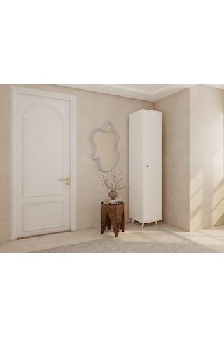 Volta Çok Amaçlı Banyo/kiler Dolabı Beyaz Renk