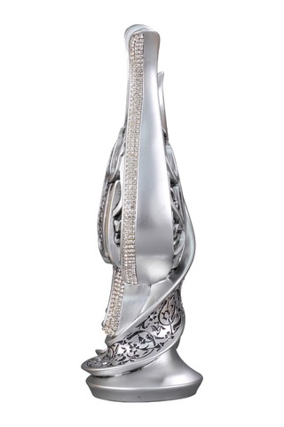 Nakkaş Zarif Lale Tevhid Boytu Orta Boy Gümüş