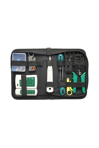 Carrier- Practical Tools, 14 Parça Profesyonel Rj45 Rj11 Ağ