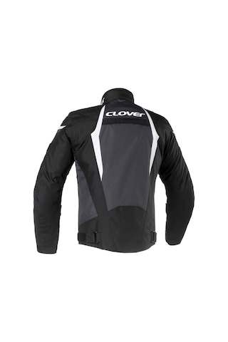 Clover Airblade-3 Kısa Kadın Mont - Siyah / Beyaz