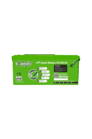 12v 420ah Kasa Tipi Lityum Akü Lifepo4 Batarya Abs Kasa