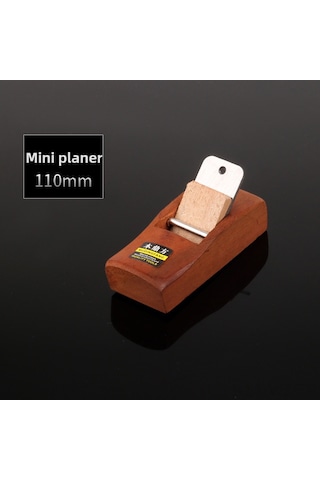 Wezone Endonezya Kırmızı Ahşap El Frezi - 110mm Mini Boyutlu, Ahşap Düzenleme Ve Pürüzsüzleştirme Aracı, Profesyonel Ve Dıy İçin.