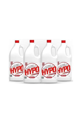 Hyper Hypo Çamaşır Suyu 4000 Ml - 4 Lü Paket Diğer
