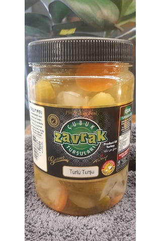 Zavrak Çubuk Turşuları Karışık Turşu 1 L