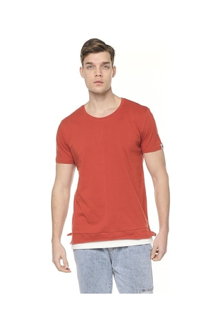 Basic Bisiklet Yaka Erkek T-Shirt
