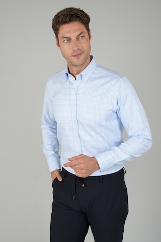 Bisse Erkek Uzun Kollu Regular Fit Pamuk Açık Mavi Gömlek Gmeks252064 33 A.mavi