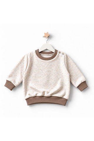 Bebe Bebek Sweatshirt Açık Kahverengi