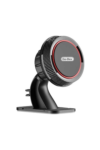 Go Des GD-HD620 Magnetik Araç Telefon Tutucu ZORE-221158 Kırmızı - Siyah