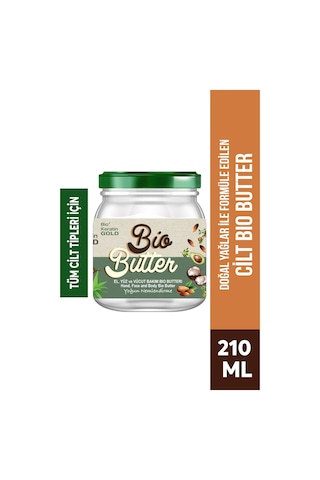 Bio Keratin Gold Bio Butter 9 Yağ İçeren El Yüz ve Vücut Bakım Yağı 210 ML