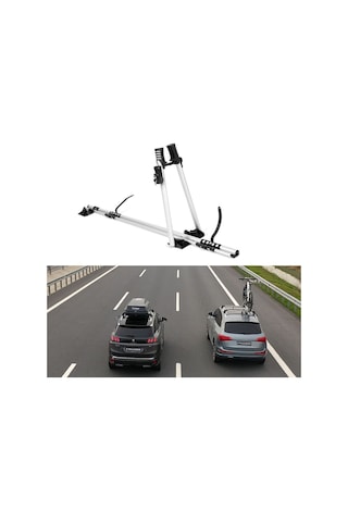 Mercedes-benz Gla-class X156 2014-2019 Trx2 Tavan Barı & Bisiklet Taşıma Paketi Gri