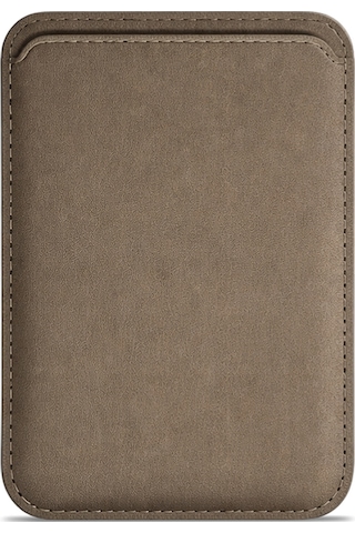 Lunex Premium Süet Magsafe Kartlık Sandstone Beige Apple Uyumlu iPhone 13 Mini Sandstone Beige