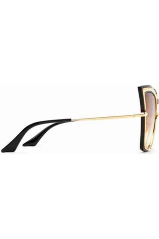 Dıta Creature 22035 A-blk-gld 62 Kadın Güneş Gözlüğü Altın