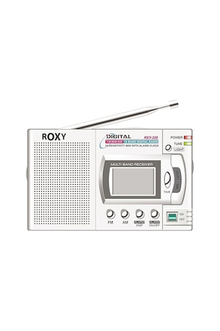 Roxy Rxy 330 10 Bant Digital Göstergeli Pilli Radyo