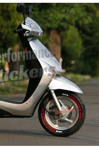 Michelin Scooter Lastik Yazısı Lastik Stiker 10-14inç Arası Uygun