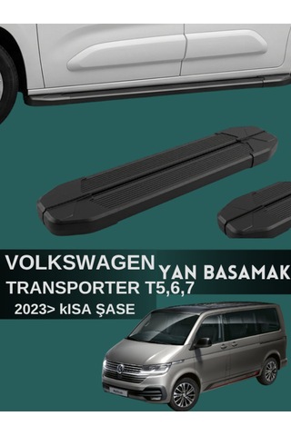 Volkswagen Transporter T5,6,7 2003 Model Ve Üzeri Kısa Şase Uyumlu Araç Yan Basamak