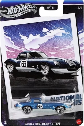 Hot Wheels Sılver Serıes Arabalar Özel Seri Jaguar Lıghtweıght E-type Hrt81 - Jby90 Turuncu
