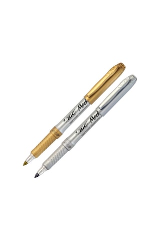 Bic Intensity Permanent Markör Altın Gümüş Bronz 3'lü Blister