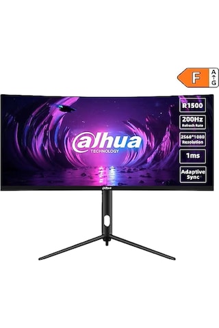 Dahua Dahua Lm30-e330ca 30" 1 Ms Wfhd Curved 200 Hz Oyuncu Monitörü